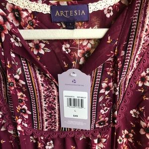 Sale 5/$25 Artesia Long Sleeve Blouse NWT
